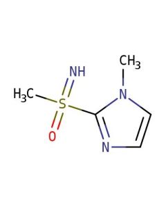 Astatech IMINO(METHYL)(1-METHYL-1H-IMIDAZOL-2-YL)-LAMBDA6-SULFANONE, 95.00% Purity, 0.25G
